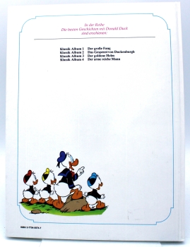 Walt Disney Die besten Geschichten mit Donald Duck Comic Klassik Album (Hardcover) Nr. 4: Der arme reiche Mann von Ehapa